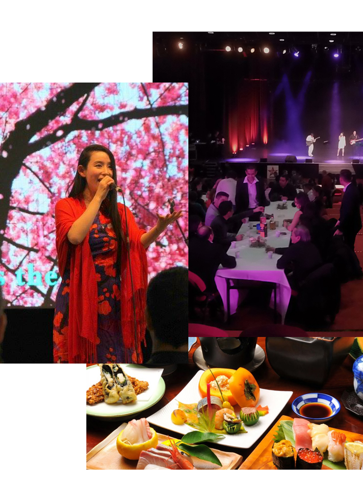 Soirée événementielle thème japonais